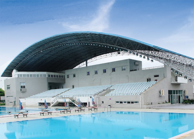 嘉峪关游泳馆网架